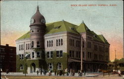 Rock Island Depot Postcard