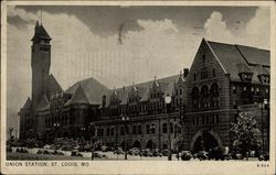 Union Station St. Louis, MO Postcard Postcard