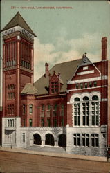 City Hall Los Angeles, CA Postcard Postcard