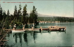 Boat Landing Postcard