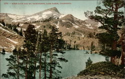 Susie Lake and Mt. Richardson Postcard