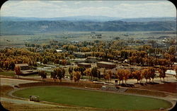 Panorama showing part of Western State College Postcard