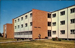 Dahl Hall, Reisdence for Women, Moorhead State College Postcard