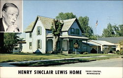 Sinclair Lewis Home Postcard