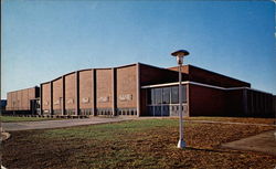 Physical Education Building for Men Postcard