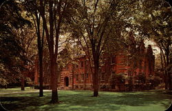 Voorhees Hall, Hope College Holland, MI Postcard Postcard