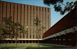 Physics and Astronomy Building - The University of Michigan Postcard