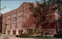 Auditorium - Michigan State University Postcard