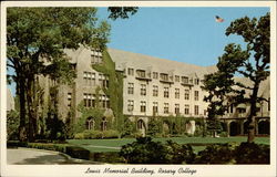 Lewis Memorial Building, Rosary College Postcard