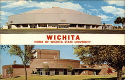 Field House, Duerksen Fine Arts Center Postcard