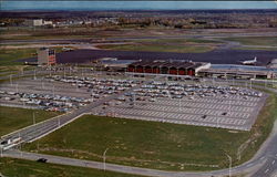 Hancock Municipal Airport from the Air Syracuse, NY Postcard Postcard