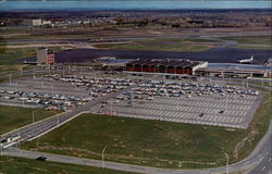 Hancock Municipal Airport from the Air Syracuse, NY Postcard Postcard