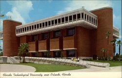 Library Bldg. at Florida Technological University Postcard