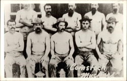 Group of Comstock Miners Postcard