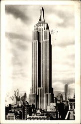 Empire State Building Postcard