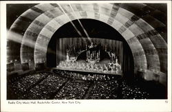 Radio City Music Hall, Rockefeller Center New York, NY Postcard Postcard