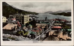 Ketchican, Alaska Tinted Photo Ketchikan, AK Postcard Postcard