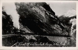 Tunnel Mountain and Sawtooth Range Postcard