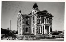 Oldest Standing Courthouse in Arizona, built in 1882 Postcard