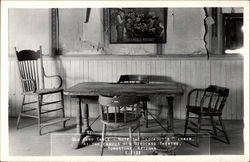 Old Faro Table Tombstone, AZ Postcard Postcard