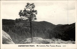 Inspiration Point - Mt. Lemmon Tucson, AZ Postcard Postcard