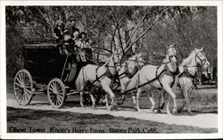 Ghost Town Knott's Berry Farm Postcard