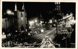 Santa Claus Lane Hollywood, CA Postcard Postcard