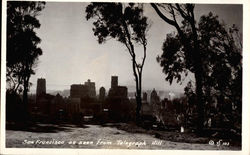 View from Telegraph Hill Postcard