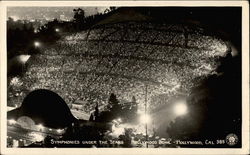 Symphonies Under the Stars Hollywood, CA Postcard Postcard