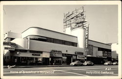 Home of "Breakfast in Hollywood" Postcard