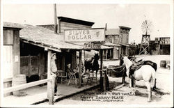 Street Scene in Ghost Town, Knott's Berry-Place Postcard