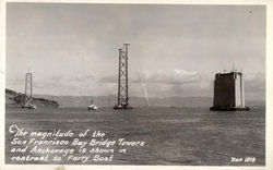 San Francisco Bay Bridge Postcard