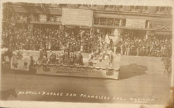 Portola Parade Postcard