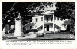 Colton Hall Postcard