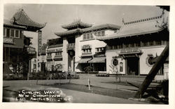 Ginling Way New Chinatown Postcard