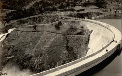 Don Pedro Dam Tuolumne, CA Postcard Postcard