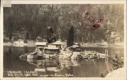 Treasure Island Big Bear Lake, CA Postcard Postcard