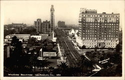 Wilshire Boulevard Postcard