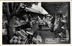 Farmers Market - Third & Fairfax Postcard