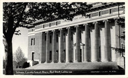 Tehama County Court House Postcard