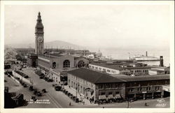 Ferry Building San Francisco, CA Postcard Postcard