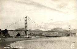 Golden Gate Bridge Postcard