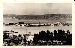 U.S. Naval Station Postcard