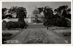 Conservatory - Golden Gate Park Postcard