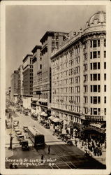 Seventh St. Looking West Postcard