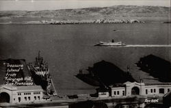 "Treasure Island" from Telegraph Hill Postcard