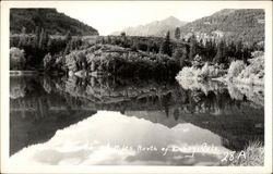 View across lake Ouray, CO Postcard Postcard