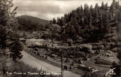 Tiny Town in Turkey Creek Canyon Colorado Postcard Postcard