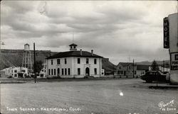 Town Square Kremmling, CO Postcard Postcard