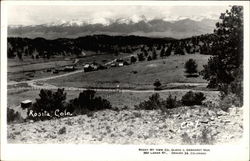 Rocky Mountain view Rosita, CO Postcard Postcard